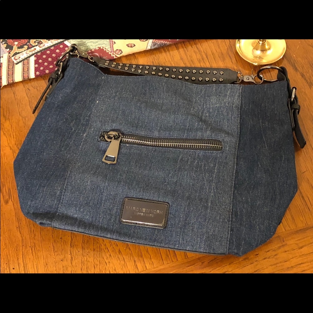 Marc New York Denim & Leather Bag